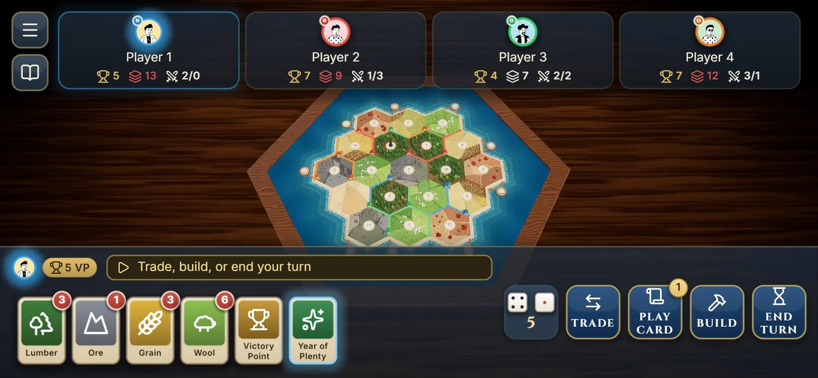 A game on a phone held sideways