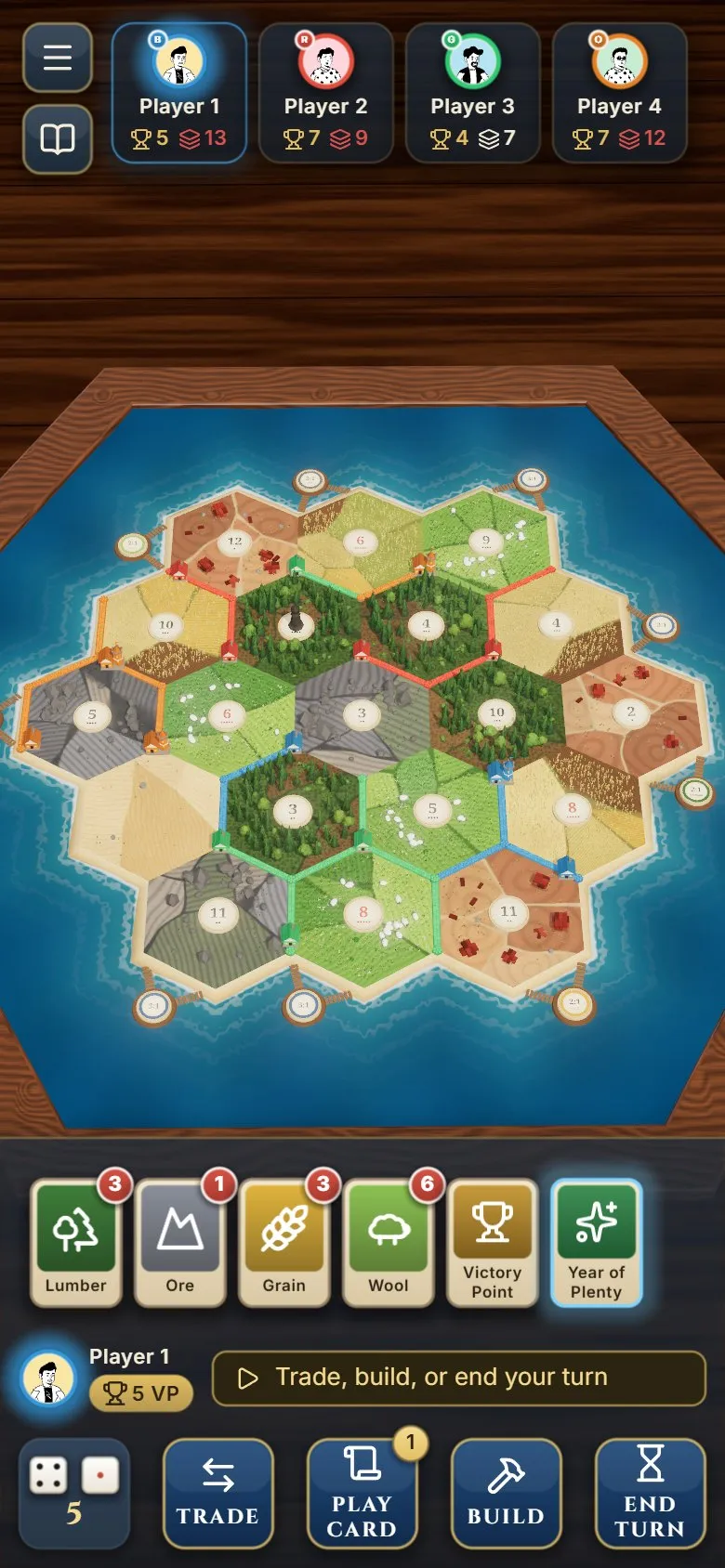 A game on a phone