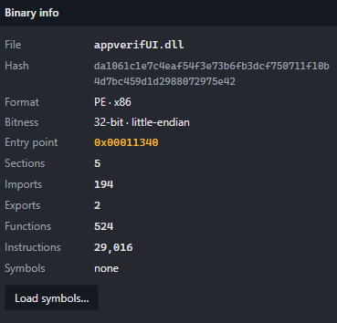 Binary Info Binary Info