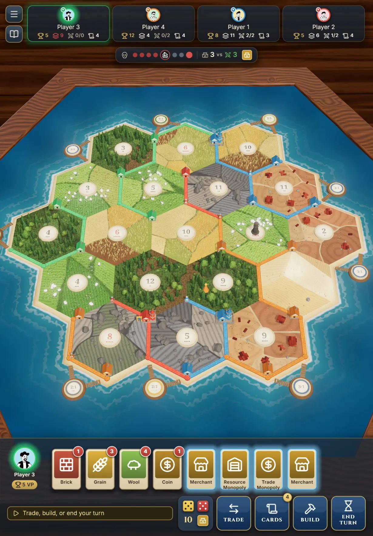 Cities &amp; Knights on a tablet